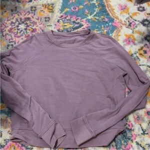 lululemon athletica Lavender Sweatshirt